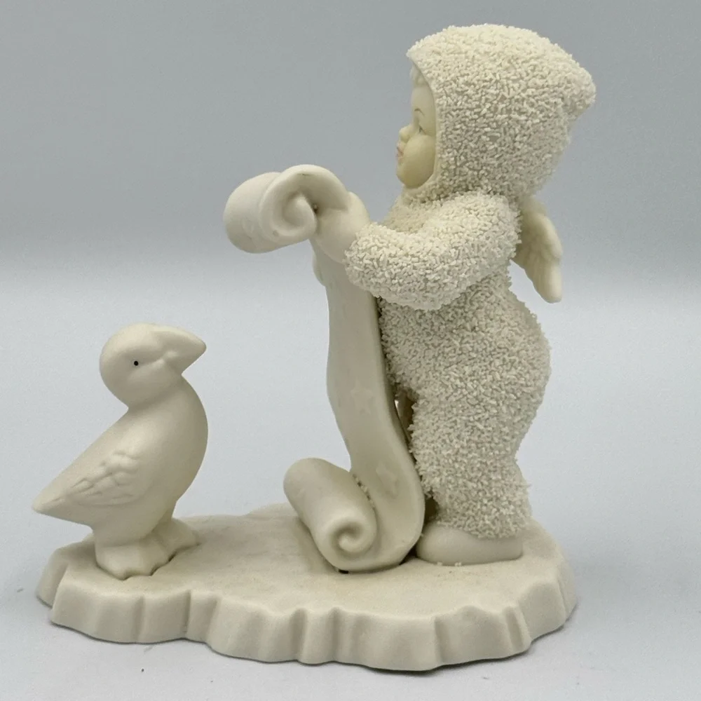 Department 56 SnowBabies “Are You On My List” #68756 Vintage 1996